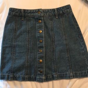 Forever 21 denim skirt